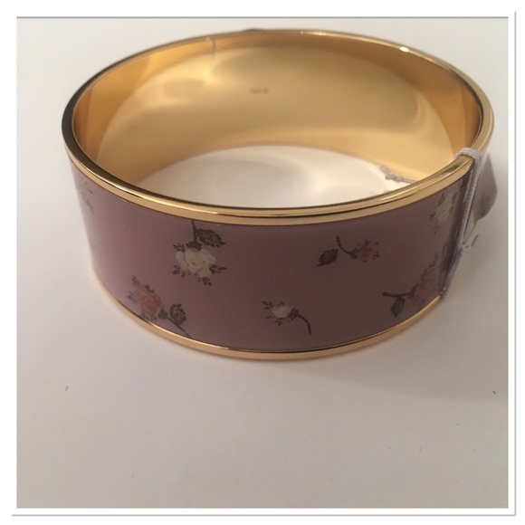 Coach Rose Bouquet Print Bangle - Picture 1 of 3